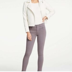 Ann Taylor LOFT Curvy Skinny Polka Dot Jeans